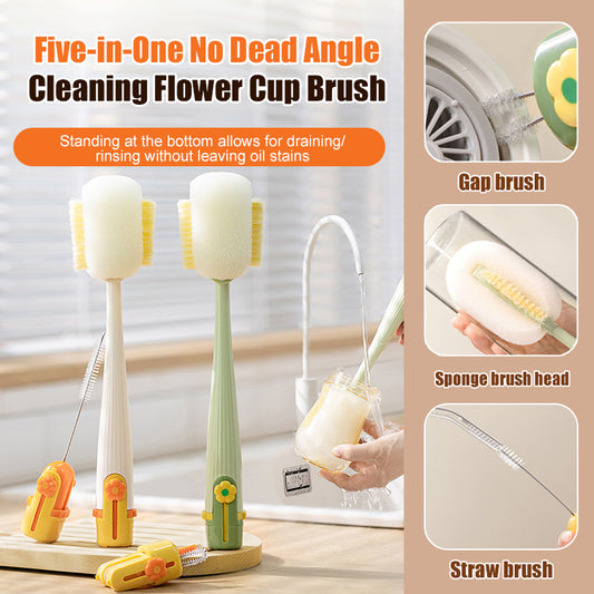 5-in-1 Multifunctional Cup & Bottle Cleaning Brush