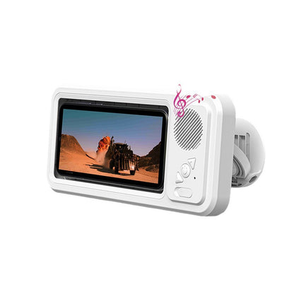 2-in-1 Waterproof Shower Phone Holder & Bluetooth Speaker
