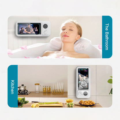 2-in-1 Waterproof Shower Phone Holder & Bluetooth Speaker