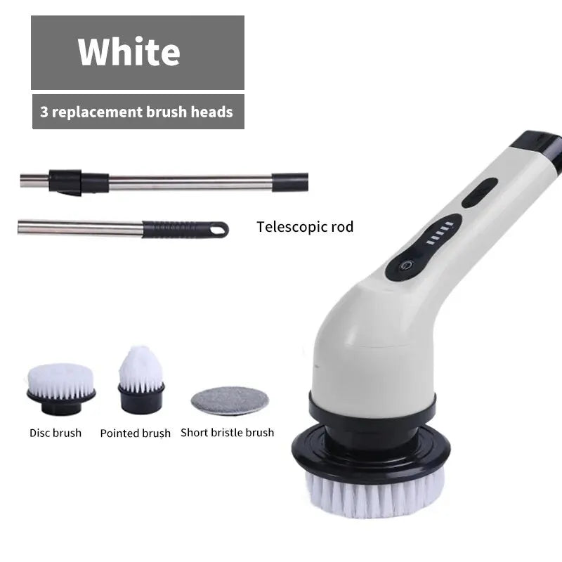 9-in-1 Electric Spin Scrubber Brush