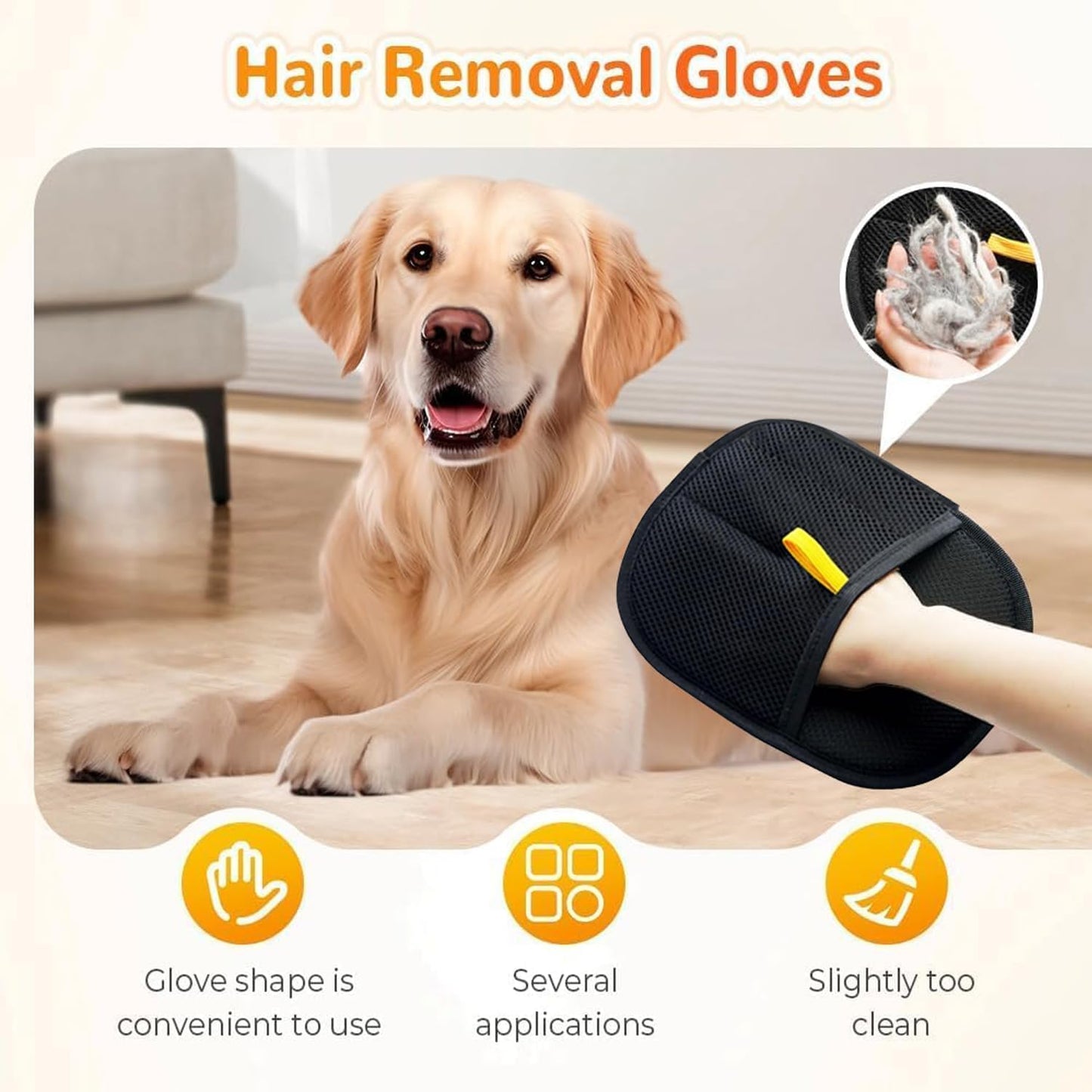 MOPKIT Pet Hair Remover Glove