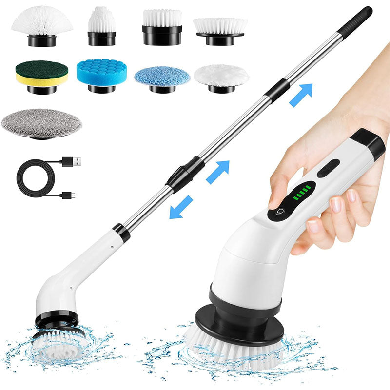 9-in-1 Electric Spin Scrubber Brush