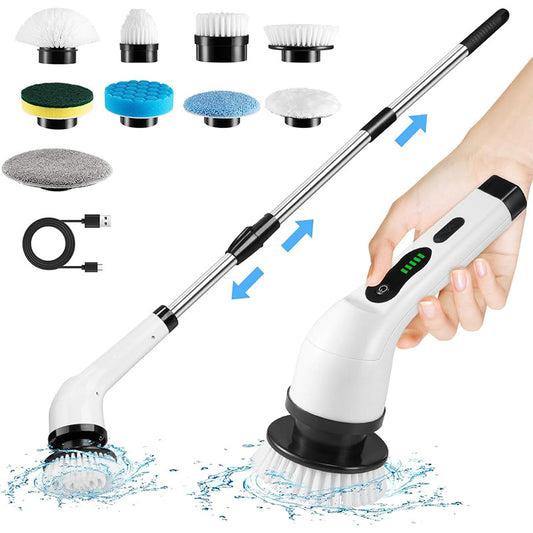 9-in-1 Electric Spin Scrubber Brush
