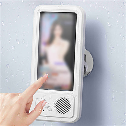 2-in-1 Waterproof Shower Phone Holder & Bluetooth Speaker